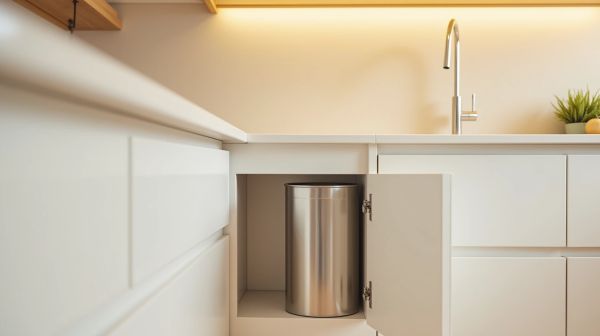 Choisir la meilleure poubelle encastrable pour votre intérieur